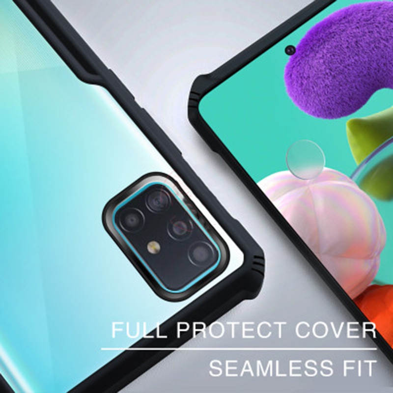 Ốp điện thoại mềm túi khí chống sốc bảo vệ cho Samsung Galaxy A51 A71 A11 M11 A31 A41 A81 M51 A21s A50 A50s A30s M10s