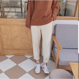 QUẦN BAGGY THÔ KAKI