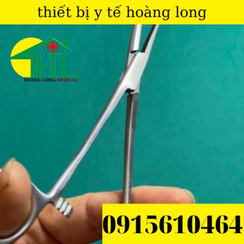 Panh Y Tế, Panh Gắp Phẫu Thuật, Pen Kẹp Y Tế, Panh Thẳng Không Mấu 16cm - Hàng Pakistan