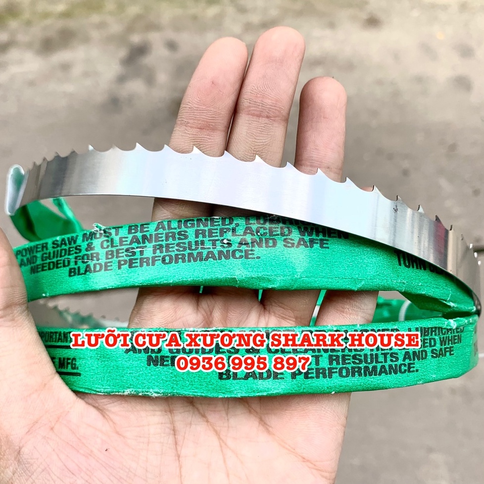 Lưỡi cưa xương thịt đông lạnh Anh Quốc loại 1850mm cho năng suất gấp 2-3 lần lưỡi cưa thông thường - SỈ GIÁ TỐT