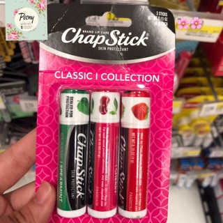 Set 3 son dưỡng môi Chap Stick - hàng mua siêu thị USA