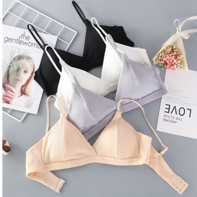 [ BRA LÁ ] Bra Đa Năng Với Các Màu Đơn Giản Dễ Sử Dụng - Mút Nhẹ Nhàng Nâng Ngực - Giặt Máy Thoải Mái - Feesize Dễ Mặc ! | BigBuy360 - bigbuy360.vn