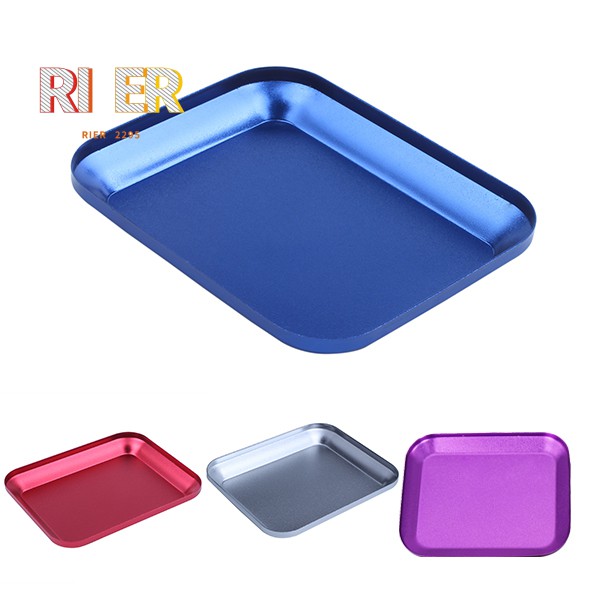 RC Khay Đựng Ốc Vít Nam Châm Bằng Hợp Kim Nhôm Dùng Để Sửa Chữa Điện Thoại