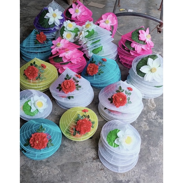 Nón sen phụ kiện chụp ảnh