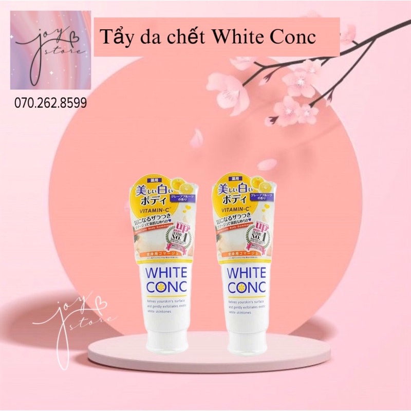 Tẩy da chết White conc