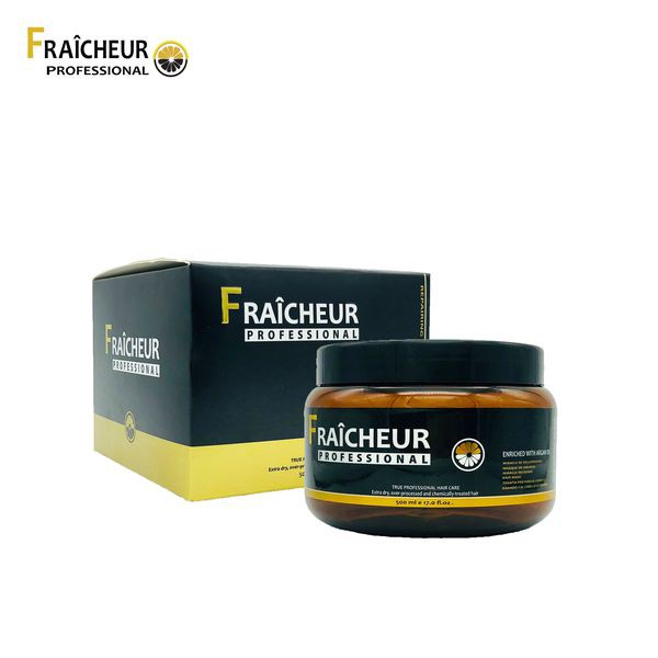 FRAICHEUR- Kem ủ tóc phục hồi chuyên sâu siều mềm mượt, tái tạo cấu trúc tóc hương nước hoa 500ml chính hãng