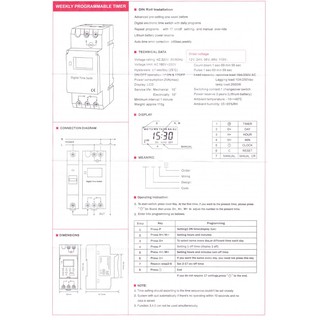 Công tắc hẹn giờ lập trình điện tử THC30A