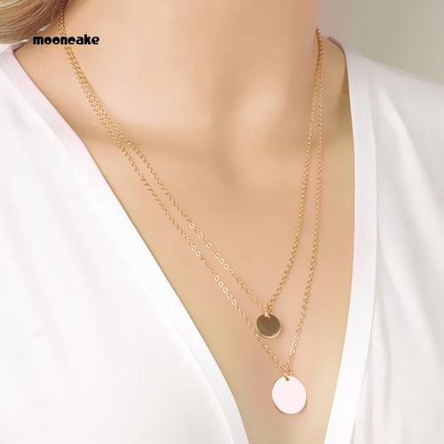 Dây chuyền kim loại phong cách retro thời trang cho nữ