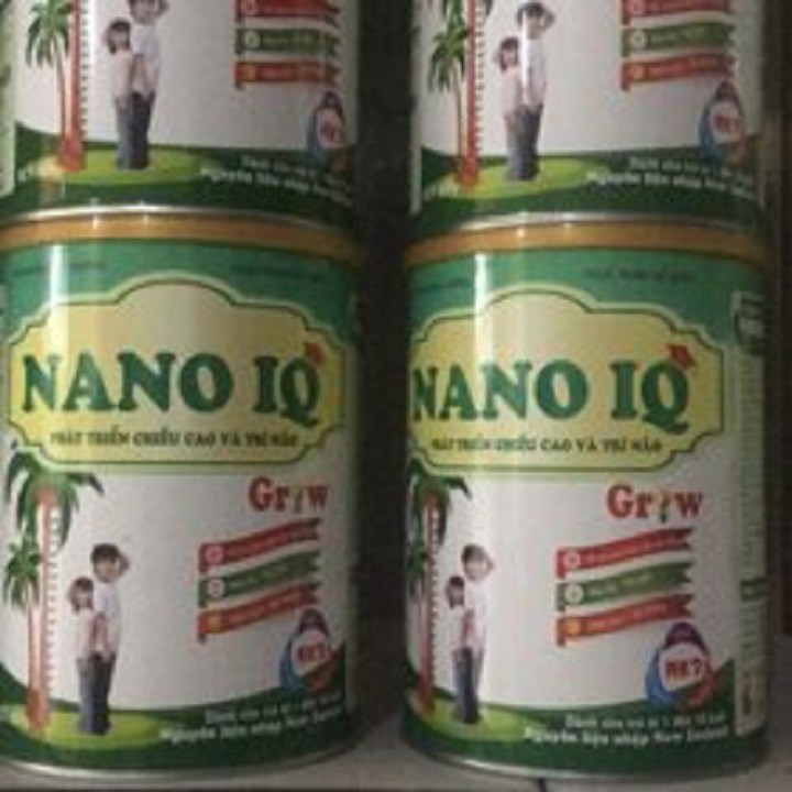 Sữa bột Nano IQ Grow hộp 900g date 2024