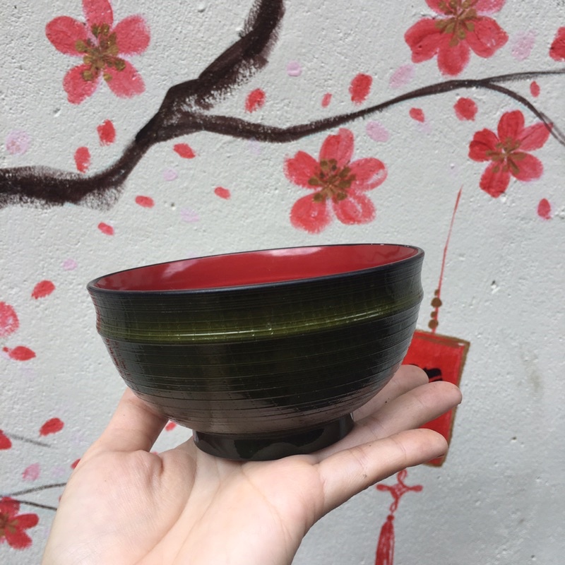 Tô Chén Cũ Nhựa Nhật Bản Trồng Cây Trang Trí