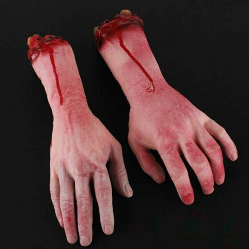 Cánh Tay Kinh Dị Giả Kích Thước 22-23Cm Trang Trí Halloween
