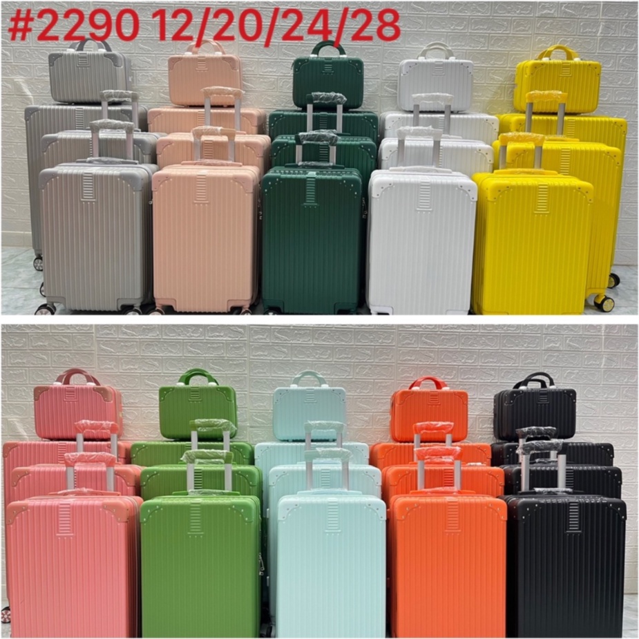 Vali Kéo Vali Du Lịch Cao Cấp Chống Va Đập Đủ size To 20/24/28inch Bảo Hành 3 Năm