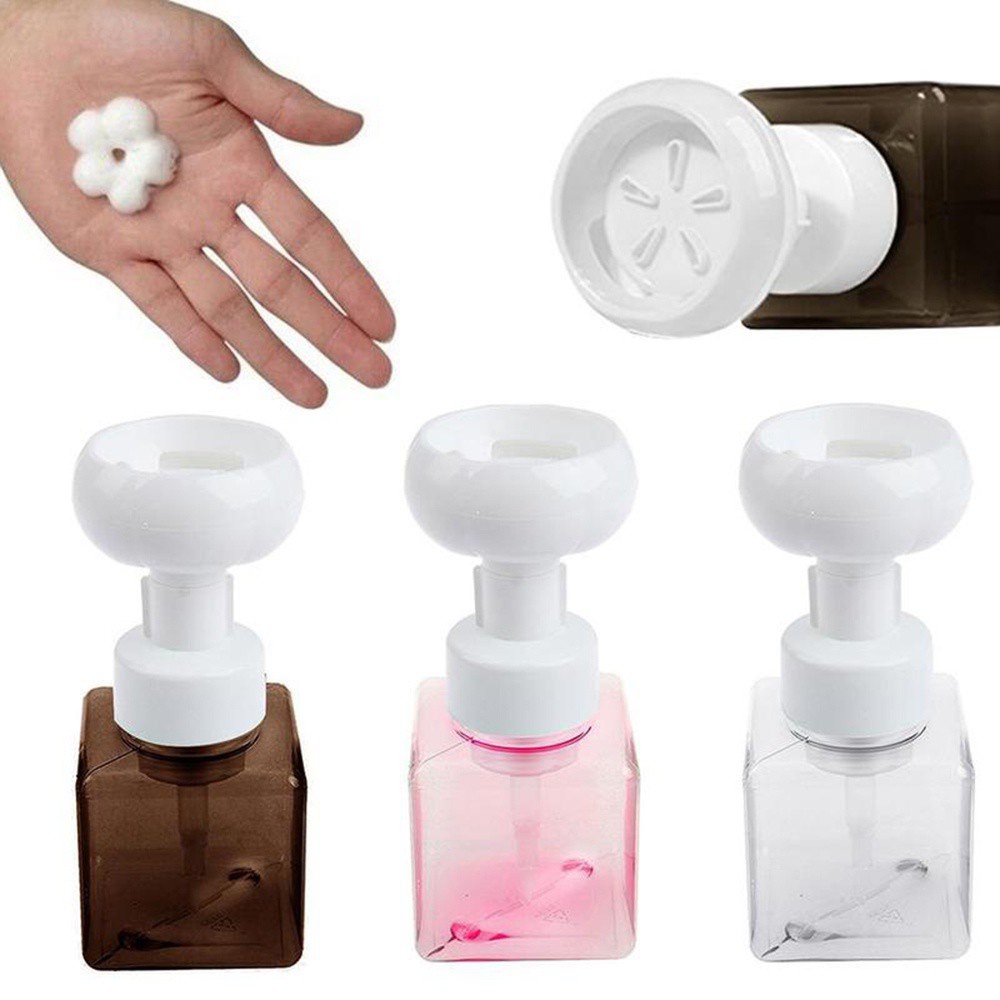 Chai Rỗng Đựng Xà Phòng / Dầu Gội 250ml Nhiều Màu Sắc Tiện Dụng