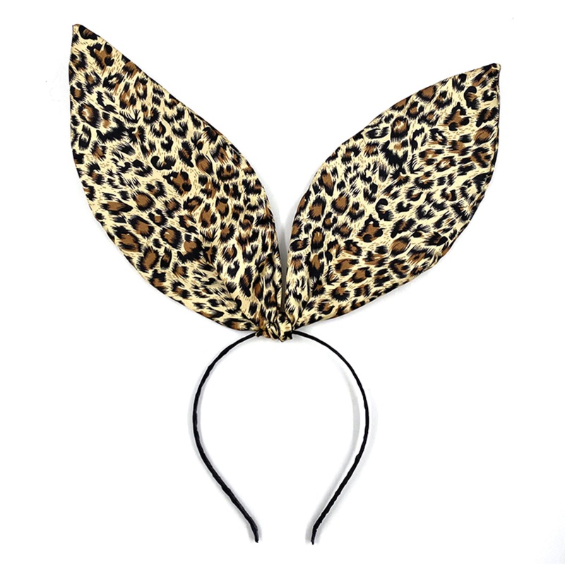 Băng Đô Cài Tóc Hình Tai Thỏ Lớn Phát Sáng Trong Trực Tiếp