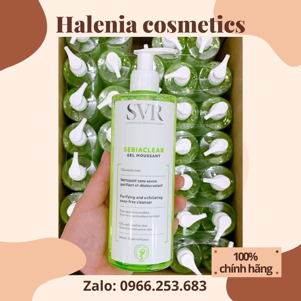 Sữa rửa mặt SVR Sebiaclear Gel Moussant 400ml