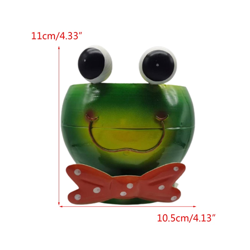 Chậu Hoa Bằng Kim Loại Hình Động Vật Dễ Thương Sáng Tạo