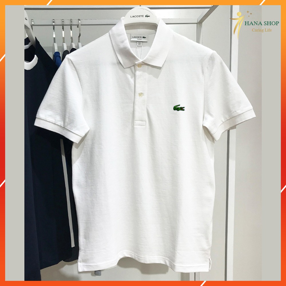 Áo Polo Lacoste Nam Có Cổ Thời Trang, Áo Polo Cá Sấu Cao Cấp