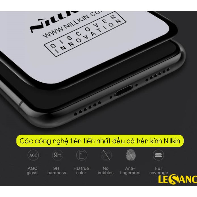 Cường lực  iPhone 11 Pro Max/ 11 Pro/ 11/ Xs Max / XR/ Xs / X  Nillkin XD+ Full màn hình - Hàng Chính Hãng