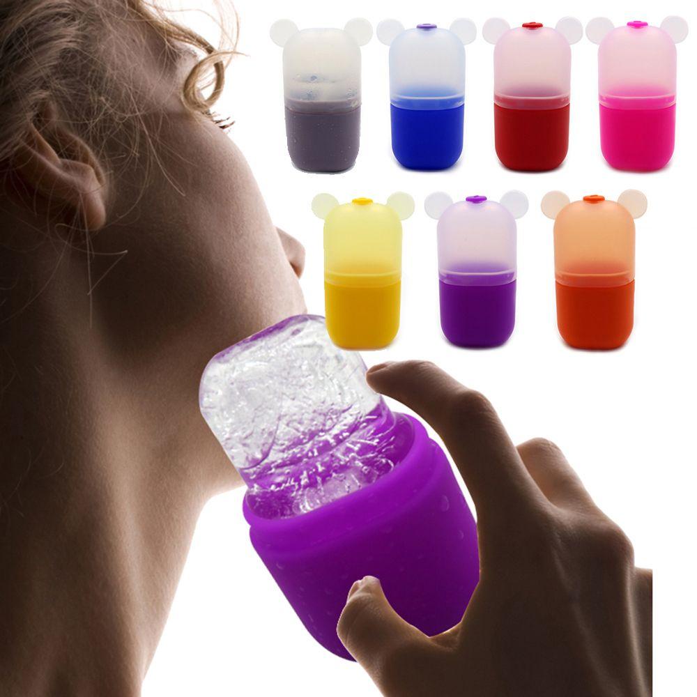 Cây Lăn Silicone Làm Mát Khuôn Mặt Thu Nhỏ Lỗ Chân Lông Tái Sử Dụng Tiện Lợi
