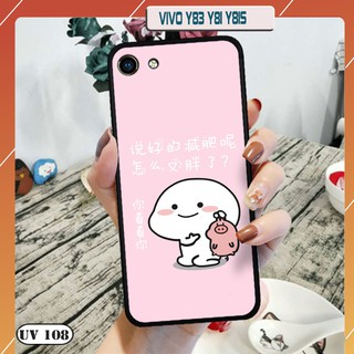 Ốp lưng điện thoại Vivo Y81/ 81S  - lưng nhám viền dẻo