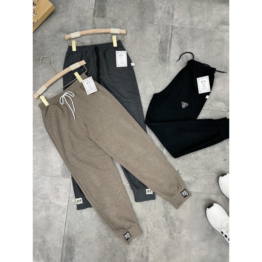 quần baggy phối khuy gấu chất đẹp trẻ trung