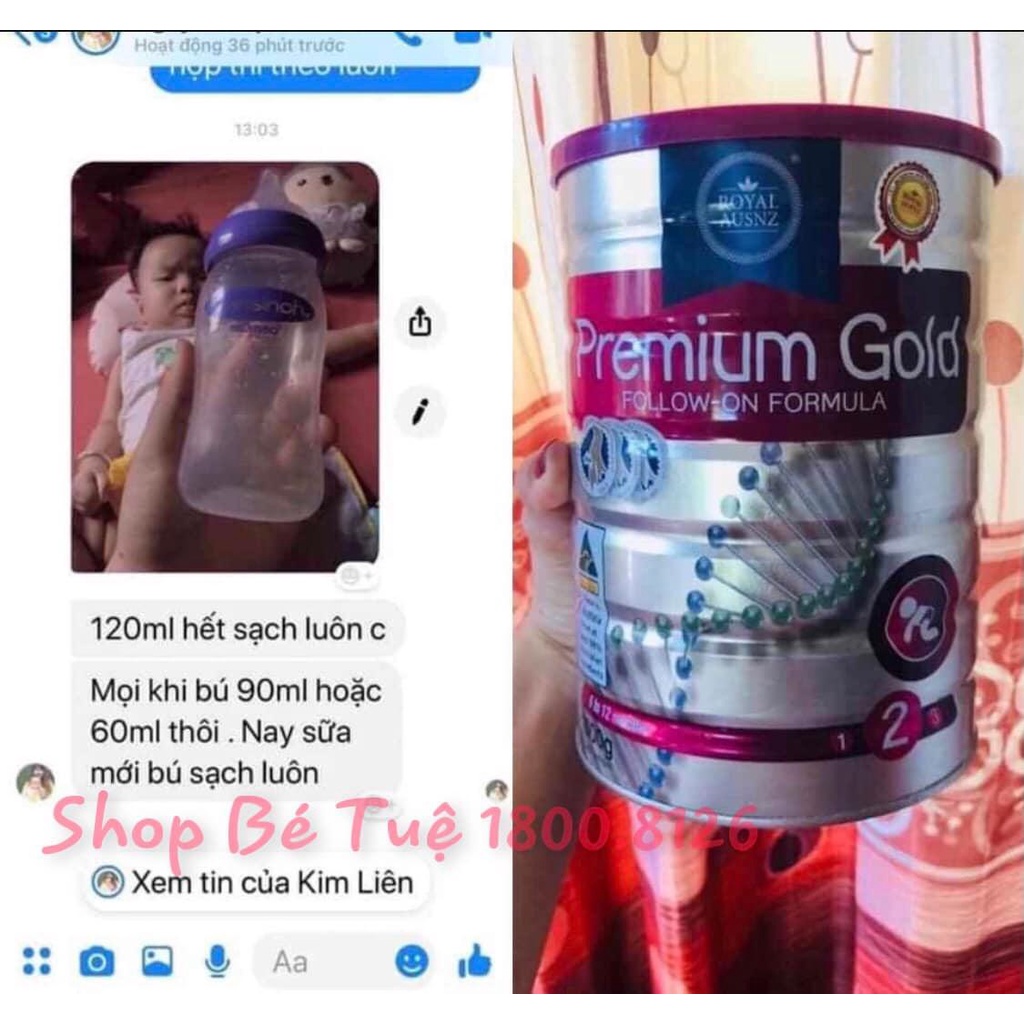 Sữa Hoàng Gia úc Premium Gold Đủ Số 1-2-3 900g [Date MỚI