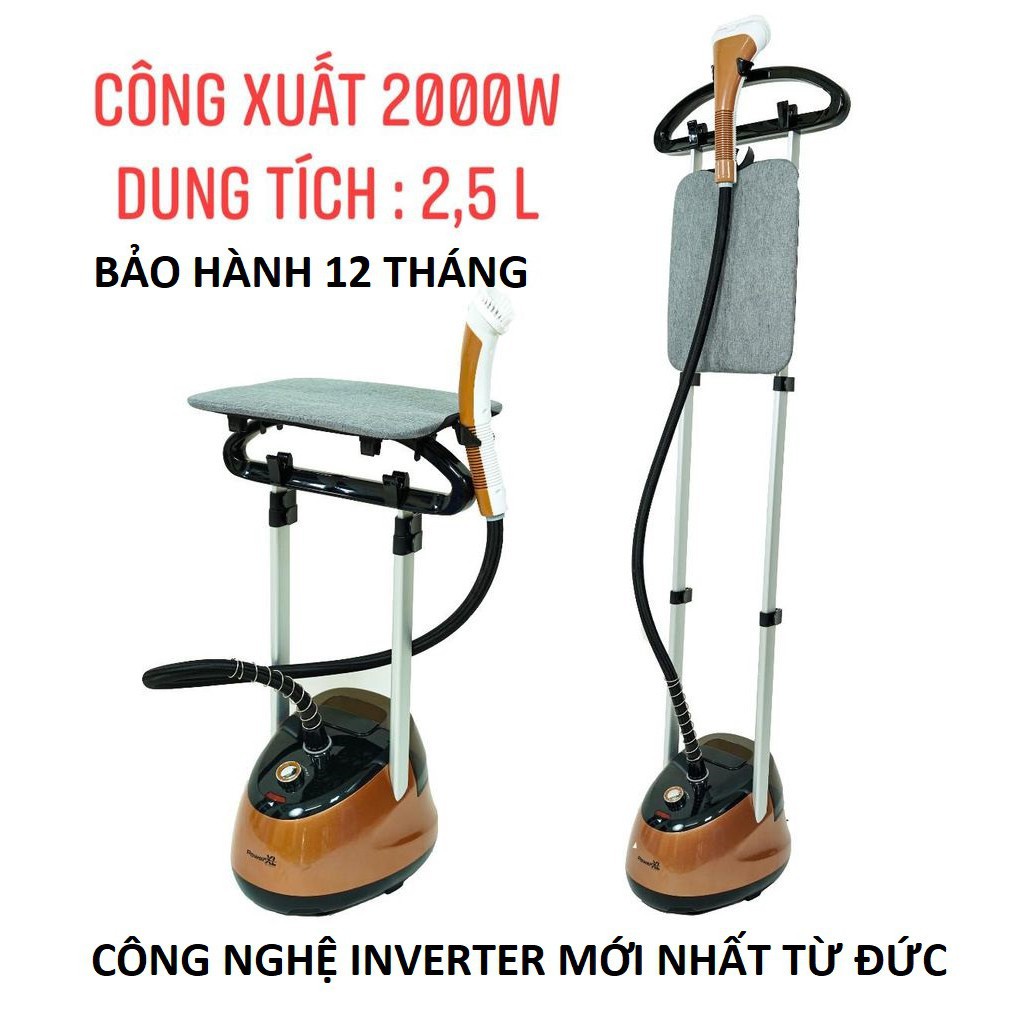 BÀN ỦI HƠI NƯỚC CÂY CAO TẦN POWER XL WGGS828 CÔNG SUẤT 2000W [GIÁ SỈ / KHO TỔNG]