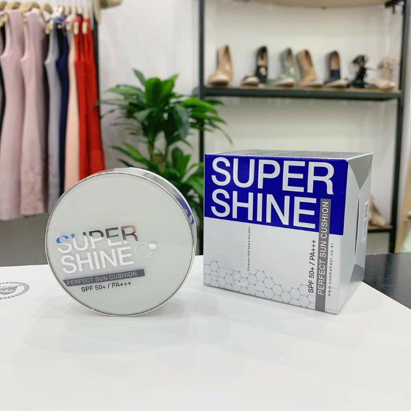 Phấn nước TẾ BÀO GỐC - CHỐNG NẮNG siêu căng bóng da Super Shine Perfect Sun Cover của Cosmeheal