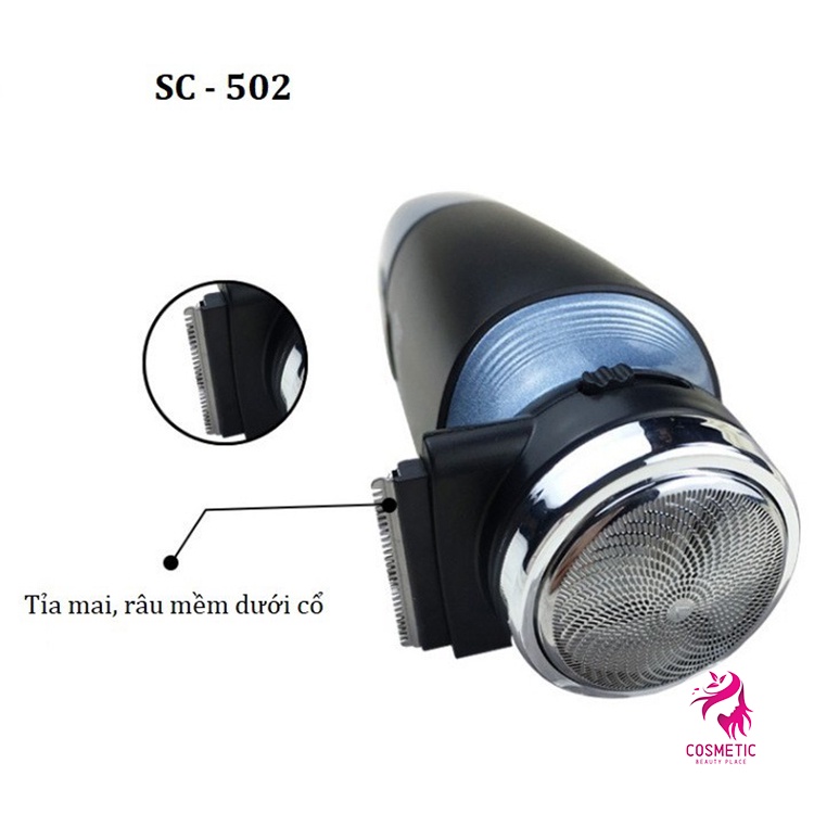 Máy cạo râu Yandou lưỡi xoay SC502 Pin sạc lại PV683