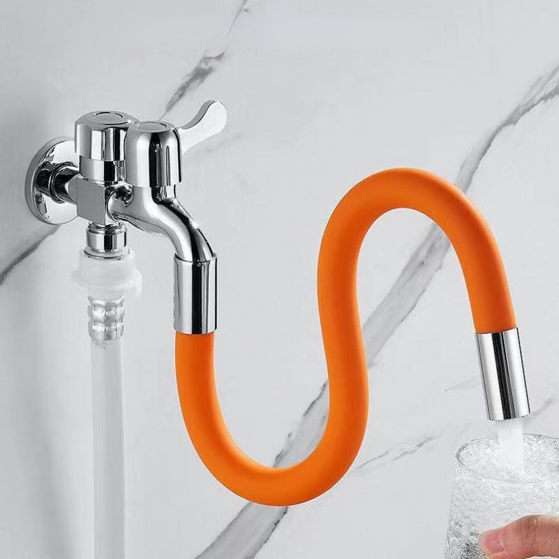 Vòi nước nối dài 30cm bằng silicone nhiều màu tiết kiệm nước