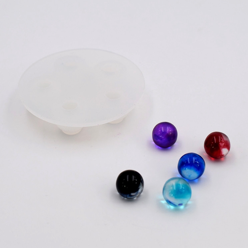 Khuôn Silicone Tạo Hình Quả Bóng Tròn Làm Trang Sức Diy