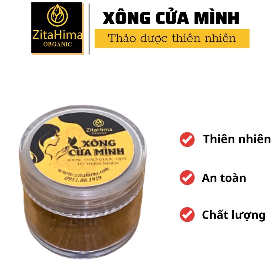 Thảo dược xông cửa mình Cho Phụ Nữ Sau Sanh và Tuổi Dậy Thì ZItaHima