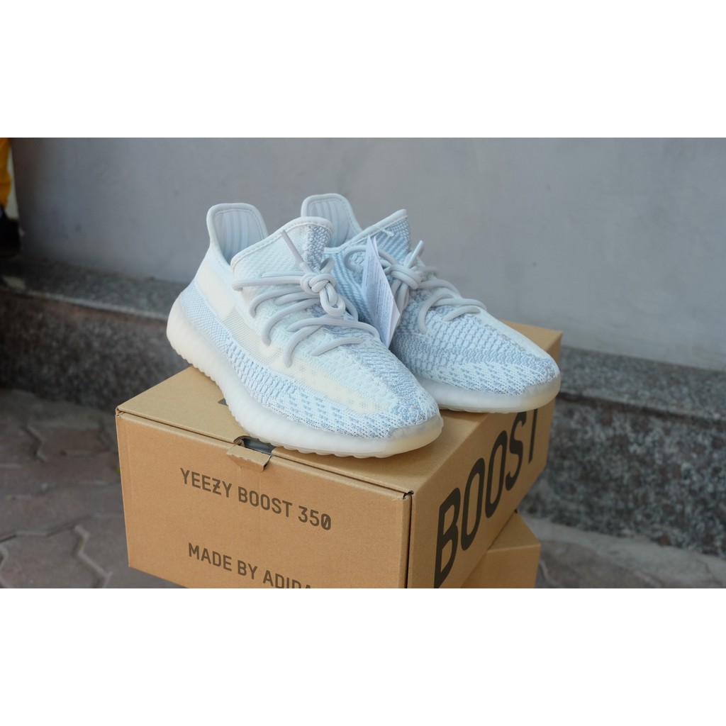 SALE Giày Sneaker Adidas Yeezy 350 Cloud Trắng Cao Cấp !