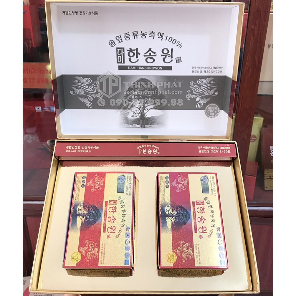 SẢN PHẨM CHÍNH HÃNG 💥 ⚡  TINH DẦU THÔNG ĐỎ CHÍNH PHỦ DAMI HANSONGWON HÀN QUỐC - HÀNG CAO CẤP 💥 ⚡