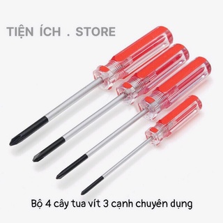 Set 4 cây tô vít loại 3 cạnh chuyên dụng