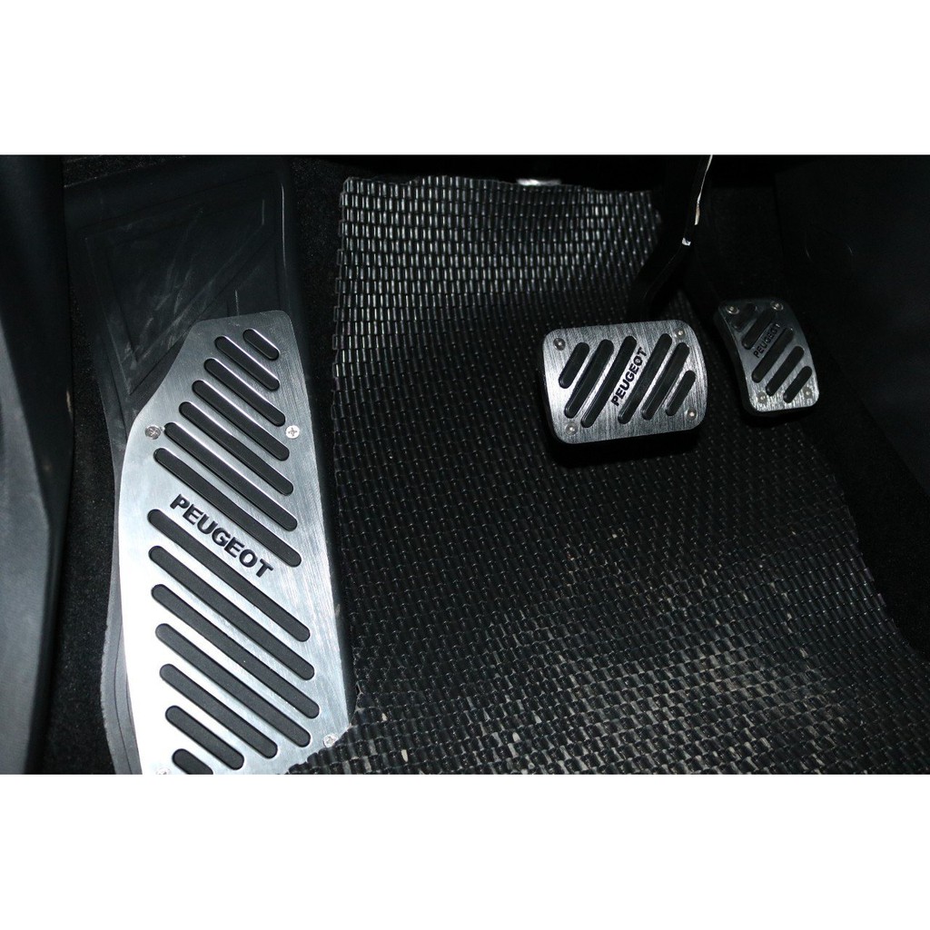 Miếng bọc chân ga , bàn đạp phanh cho xe Peugeot, Miếng bọc chân phanh Peugeot