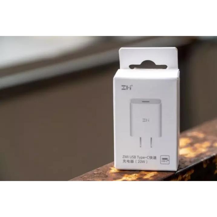 Củ sạc nhanh PD HA716 20W ZMI, Hỗ trợ sạc nhanh iPhone/ iPad / Macbook / Máy tính xách tay, điện thoại