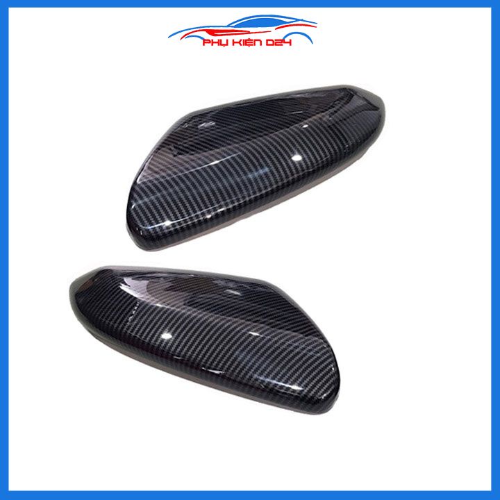 Ốp gương Civic 2022-2023, 2016-2017-2018-2019-2020-2021 vân Cacbon bảo vệ chống trầy trang trí làm đẹp xe