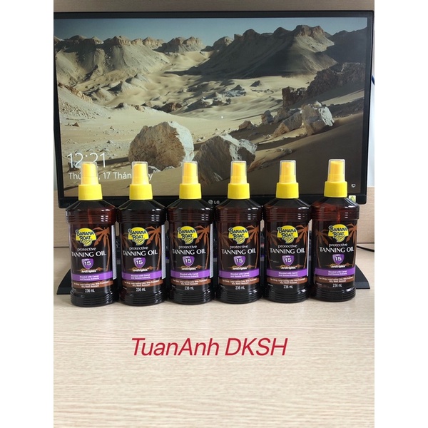 [USA] - Dầu phơi nắng Banana Boat Deep Tanning Oil SPF4 - SPF 15 (236ml) - Hàng chính hãng DKSH Việt Nam