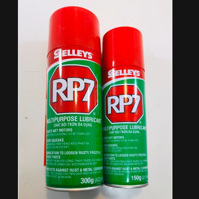 Chai xịt chống rỉ sét RP7 hàng chuẩn made in Thai Lan