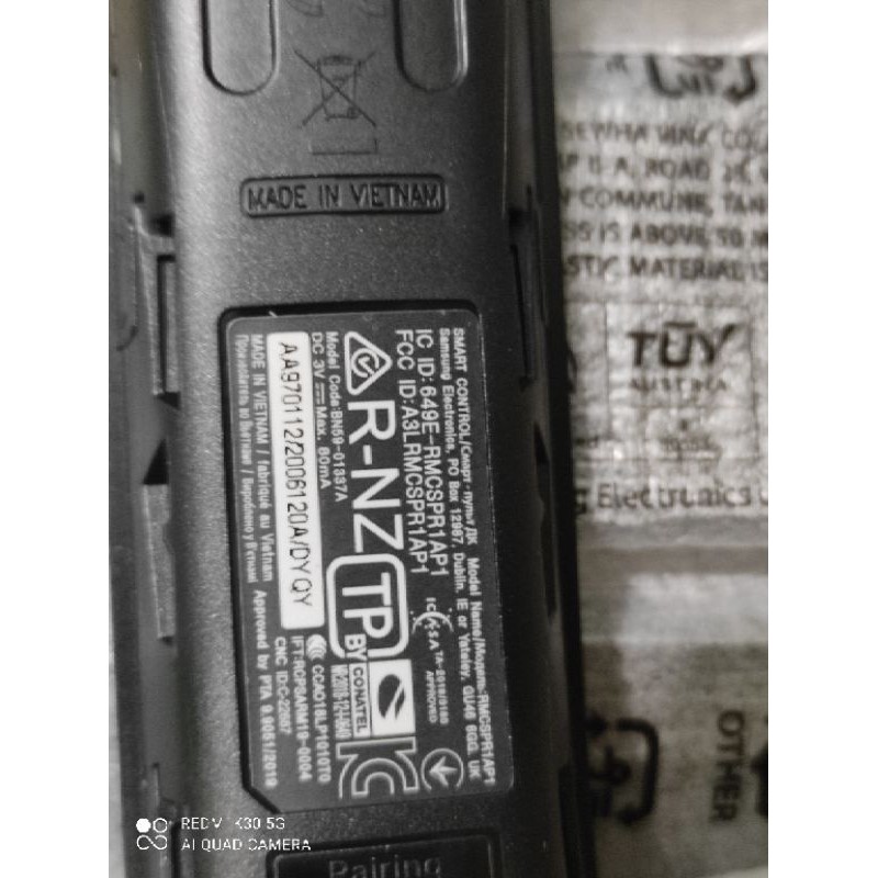 Điều khiển samsung giọng nói