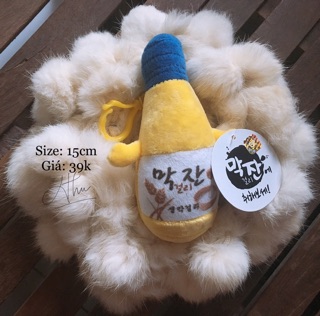 SET RƯỢU HÀN QUỐC NHỒI BÔNG