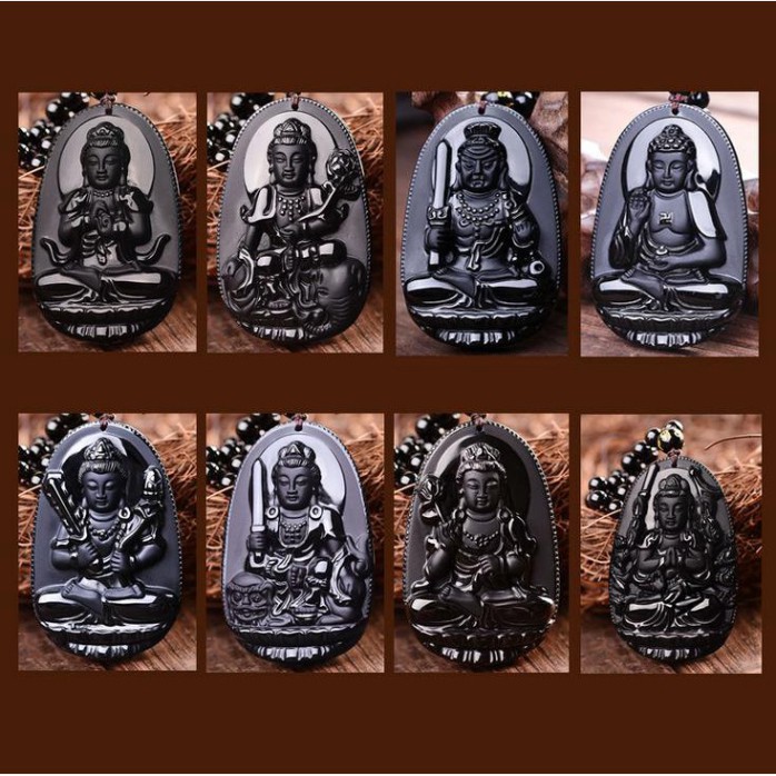 MIỄN PHI VẬN CHUYỂN - Dây chuyền Phật Quan Âm Thiên Thủ cao cấp - Phật bản mệnh 12 giáp - Mặt phật - Tượng phật [RẺ SẬP 