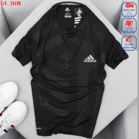 Áo phông thể thao nam JUN FASHION STORE áo thun nam ép vân, co giãn, đủ màu, shop tự chụp- T&T_store