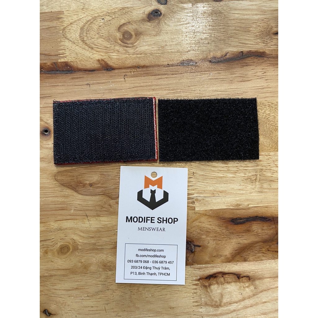 Patch velcro vải thêu cờ Việt Nam dán nón, ba lô 511, túi xách... Sticker có mặt bông để dán hoặc may vào - Modife Shop