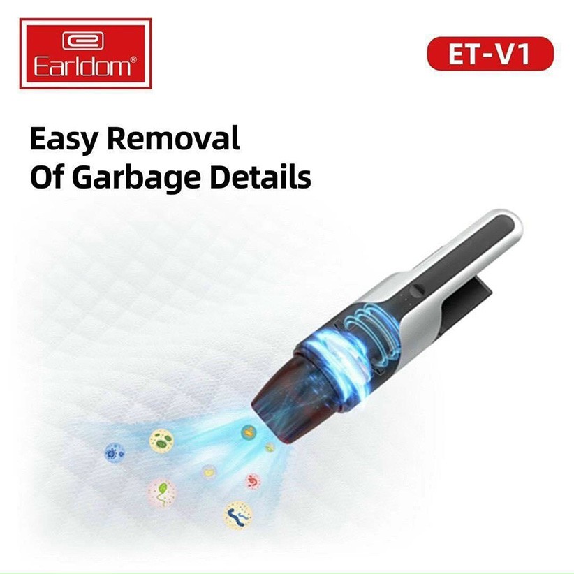 Máy Hút Bụi Cầm Tay Mini Xe Hơi Earldom ET-V1 Chính Hãng | BigBuy360 - bigbuy360.vn