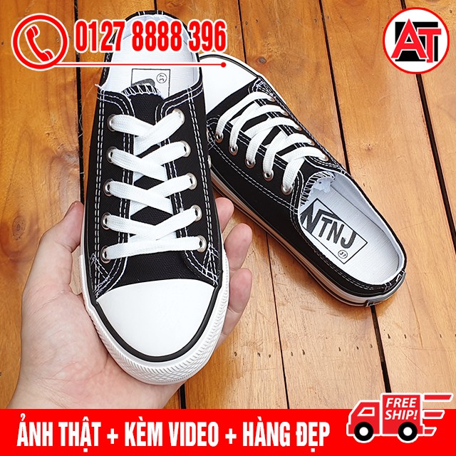 ⚡ [KHUYẾN MÃI] Giày Thể Thao Sục Converse Đen Trắng Nữ / Nam