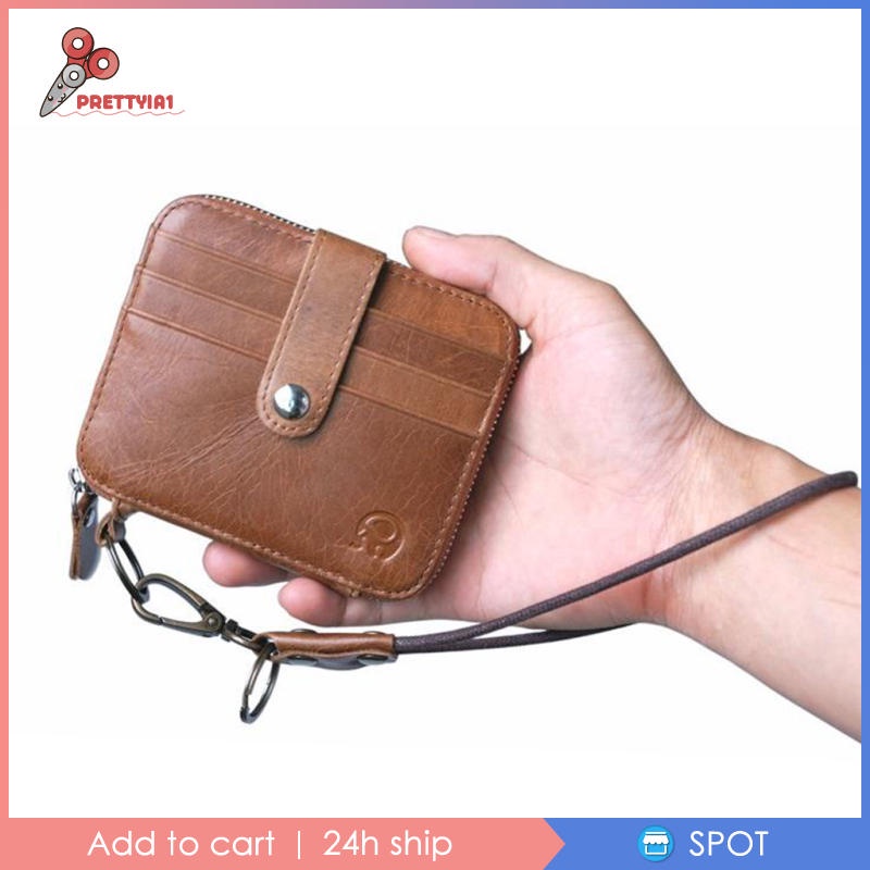[Prettyia1] Dây Da Đeo Cổ Điển Đeo Thẻ ID Chìa Khóa Điện Thoại 23cm