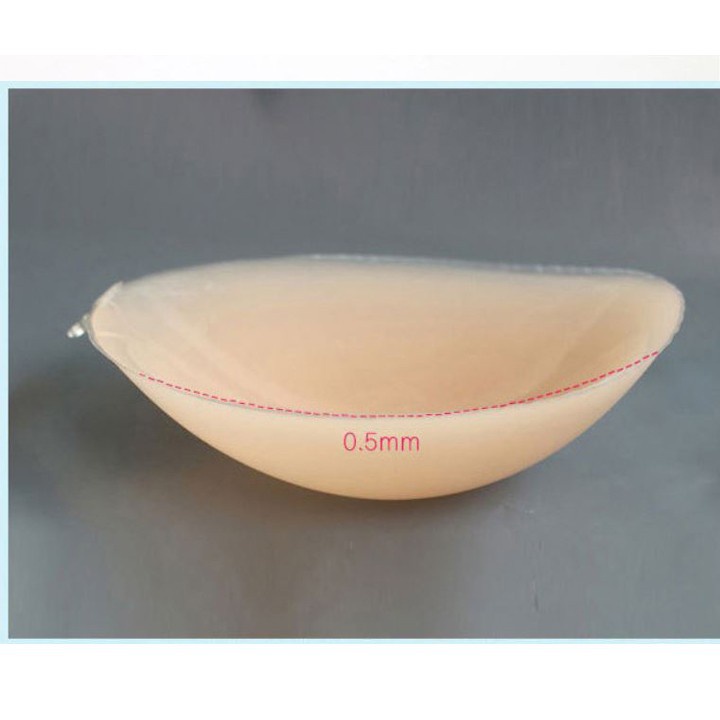 Áo Dán Qủa Xoài Cài Trước Silicon Bám Dính Tốt, Chắc Chắn, Chống Tuột (Có Tặng Kem Dây Trong)| Áo Dán Bầu Ngực Cài Trước