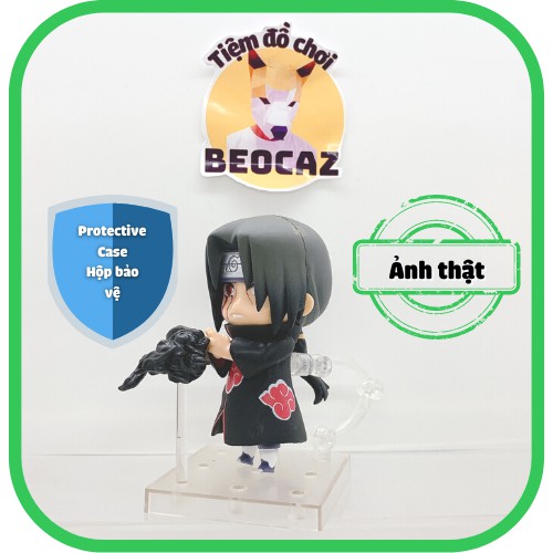 [Ship Hỏa Tốc][Tặng Hộp Bảo Vệ] Combo Mô Hình chibi nhân vật Naruto Sasuke Itachi bền màu, nhựa an toàn, kèm giá đỡ